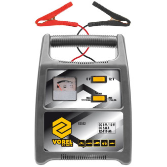 Vorel chargeur de batterie 116 ah argenté