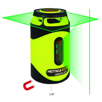 Laser Flash 360° Green Bravo La Canette METRICA - 61435