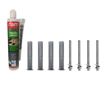 Kit scellement chimique 300ml - 63511