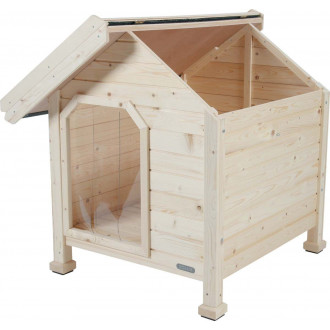 Niche en bois chalet