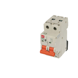 Disjoncteur modulaire 20a 2p (courbe d)