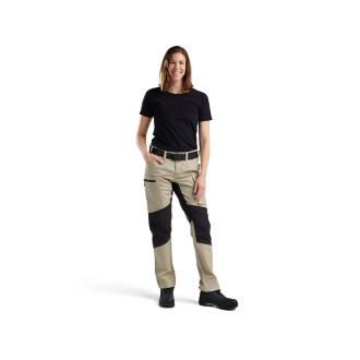 Pantalon maintenance polycoton stretch femme 71591845 - Couleur et taille au choix
