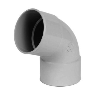 Coude femelle femelle 67°30 ø100 gris