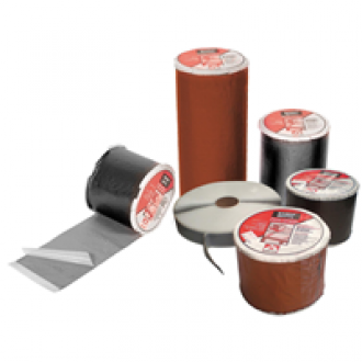 Rouleau de bande adhésive grise butyl 100 mm x 5 ml - 321902