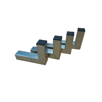 Jeu de 4 ranchers fixes pour chariot de transfert - 805009579