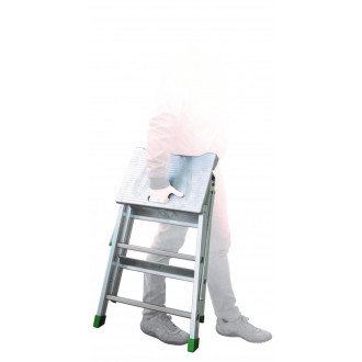 Marchepied aluminium repliable 3 marches 150 kg