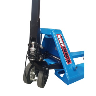 Transpalette manuel à frein roues caoutchouc et boggies PU 2500 kg - 855006708