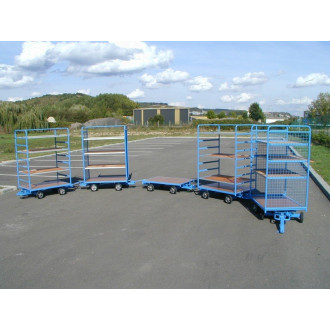 Remorque industrielle tractable 2000 x 1000 mm 1000 kg - 870007120