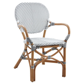 Salon terrasse 4 personnes en rotin et résine