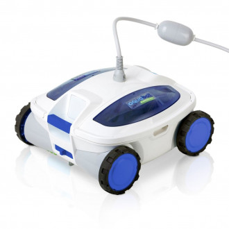 Gre Nettoyeur robotique de piscine Track Blanc et bleu