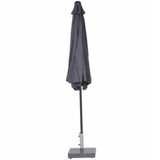 Garden impressions parasol lotus 300 cm gris foncé 11082