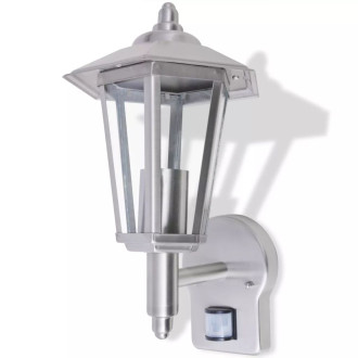 Lampe murale extérieure avec capteur Acier inoxydable