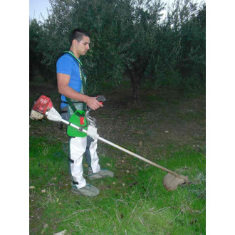 Salopette pour débrousailleuse anti vibrations