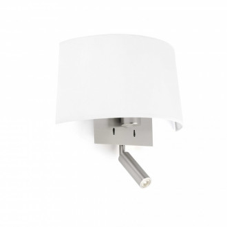Aplique murale blanche volta 1 ampoule