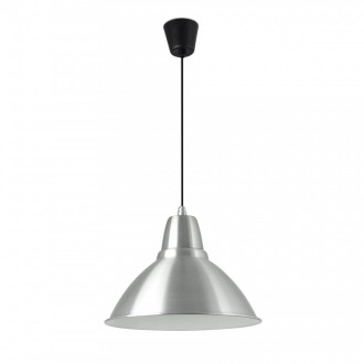 Suspension nickel mat aluminio 1 ampoule h127 cm