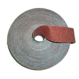 Rouleau d'atelier toile souple RB 346 J Flex HERMES - sur métaux et plastique - 38 mm x 25 m - grain 60 - 6025670