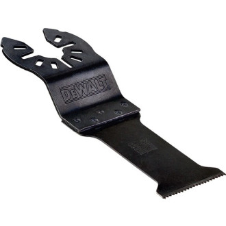 Lame bi-métal pour Multicutter DEWALT - 43 x 30 mm - résiste découpe clous dans le bois - DT20701 