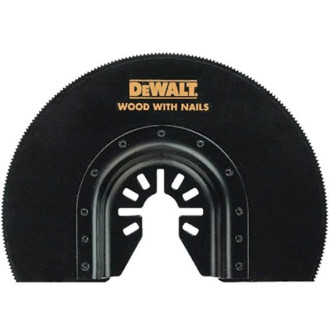 Lame bi-métal Ø100 mm x 23 mm pour Multicutter DEWALT - spécial application déportées - DT20710