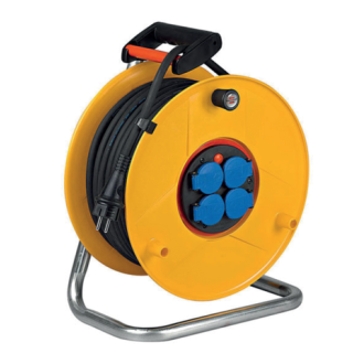 Enrouleur électrique Bat-Pro BRENNENSTUHL - Câble 25 m - 3G1.5 - 1205921