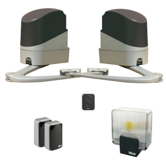 Kit automatisme nice pour portail battant popkit - pop7124kce
