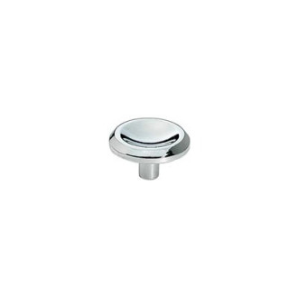 Bouton cuvette 37 x 20 mm CADAP - chromé - 832/4V