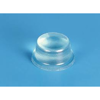 Butoir auto-adhésif silentac prunier translucide ø 13 x 3.5 mm - bup540b