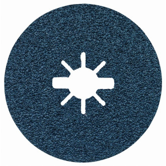 Disques abrasifs en fibre BOSCH Best for Metal X-LOCK - Grain 80 - Ø 125 mm - 2608619162