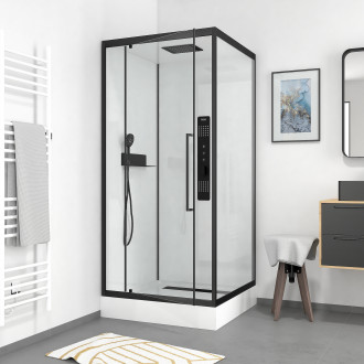 Cabine de douche carrée - 90x90x217cm - factory 2 square Aurlane - CAB247