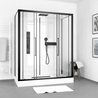 Cabine de douche rectangle 160x85x215 cm - factory 2 xxl Aurlane - CAB249