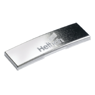 Cache pour bras de charnière HETTICH Sensys - Acier nickelé - 9088249