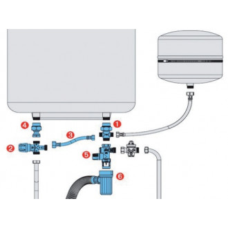 Kit chauffe-eau orkli sanitaire
