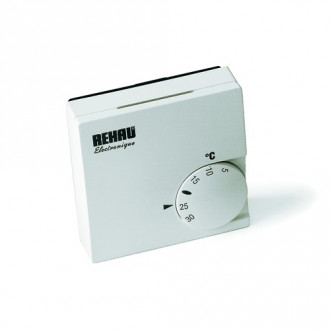 Thermostat d'ambiance électronique filaire 230v - rehau