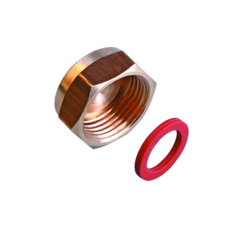 Bouchon laiton tête 6 pans à visser f 20x150 + joint