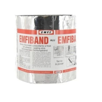 Bande d'étanchéité Emfiband EMFI  - 15cm x 10m - couleur brique  - GA150CE001