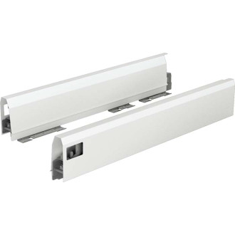 Set HETTICH ArciTech pour tiroir H.126 - L.500 - Blanc - 9149276