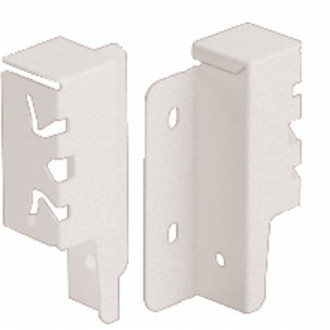 Set raccord hettich arcitech pour paroi arrière blanc - 94 mm - 9149279