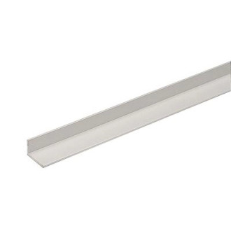 Cornière en aluminium à ailes inégales 20x15x1.5 mm DUVAL BILCOCQ - L.2 m - Argent - 41-0102-6212