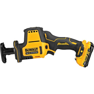 Scie sabre compacte xr 12v 2ah li-ion brushless dewalt - 2 batteries - coffret tstak - dcs312d2-qw