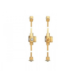 Verrou 3 points à bouton - Cylindre 65 mm - Gauche - 15100655HB3