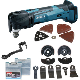 Découpeur-ponceur MAKITA 18V Li-Ion - Sans batterie, ni chargeur - En coffret MAKPAC - DTM51ZJX3