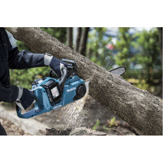 Tronçonneuse sans fil - MAKITA - 36V = 2x18V Li-Ion - Sans batterie, ni chargeur - Guide 35 cm - DUC353Z