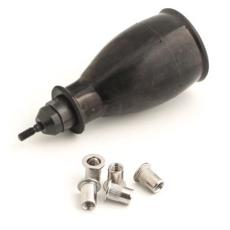 Kit adaptateur visseuse en sertisseuse écrous m3 à m8 scell-it - nutdrill-kit