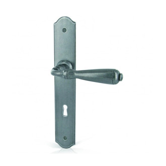 Ensemble de porte étroit Espalion BRIONNE Fer patiné - Clé i - 1019422SP