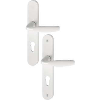 Ensemble sur plaque new-york 1810/300m hoppe blanc pur clé i pz-70 - 3281178