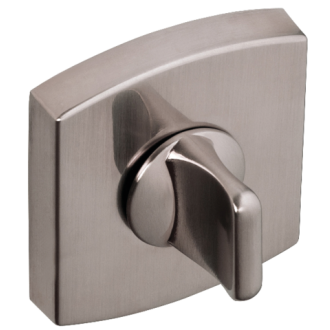 Paire de rosaces 6425 Muze BEZAULT - Platine aspect inox - Bec de cane WC - 865971