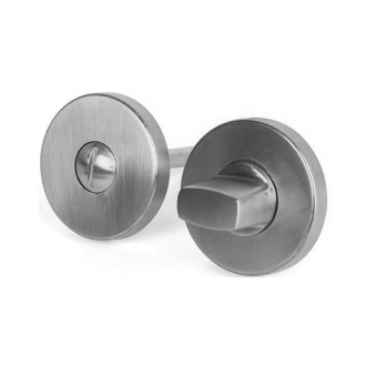 Paire de rosaces inox 304 Balsac / Vabre / Vallon / Valady  - WC sans voyant - U19/L19/V19 - 434