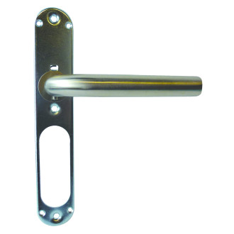 Ensemble sur plaque 1 coude balsac sur rosace ressort 38/50 blindomax inox 304 - 940