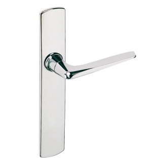 Ensemble de porte BEZAULT -  RIV BLOC - Bec de cane - Chromé - 61878