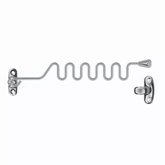 Entrebâilleur de fenêtre E1 SOCONA 1 et 2 battants - Chromé - E1