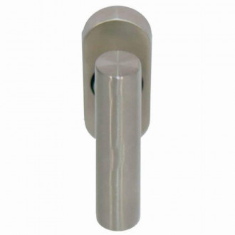 Bouton inox brossé oscillo battant forme T EUROWALE pour fenêtres - IN303